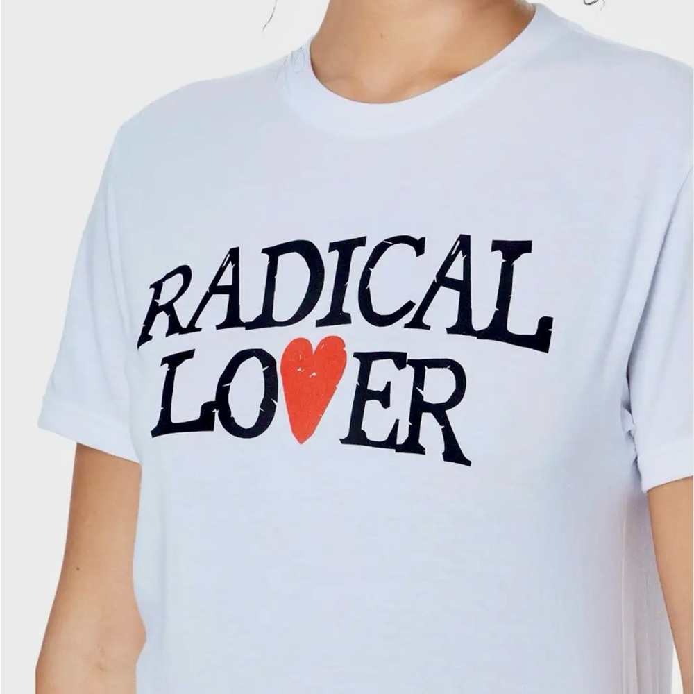 The Phluid Project White Radical Lover Tee